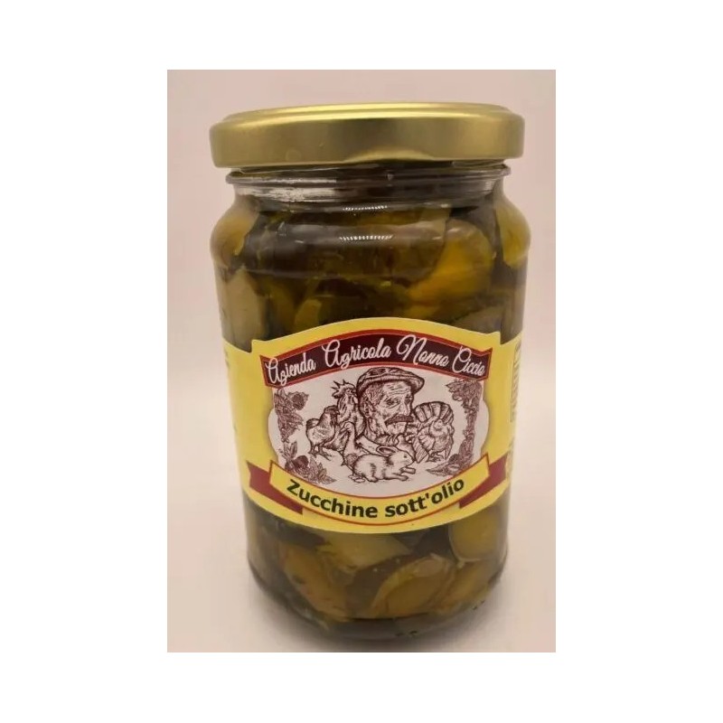 Zucchine sott'olio Evo | Nonno Ciccio | Wezapp