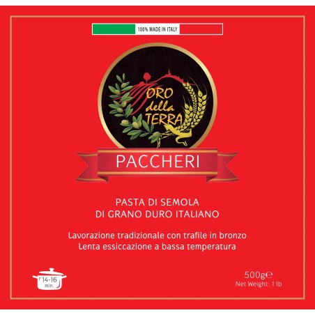 Pasta formato Paccheri