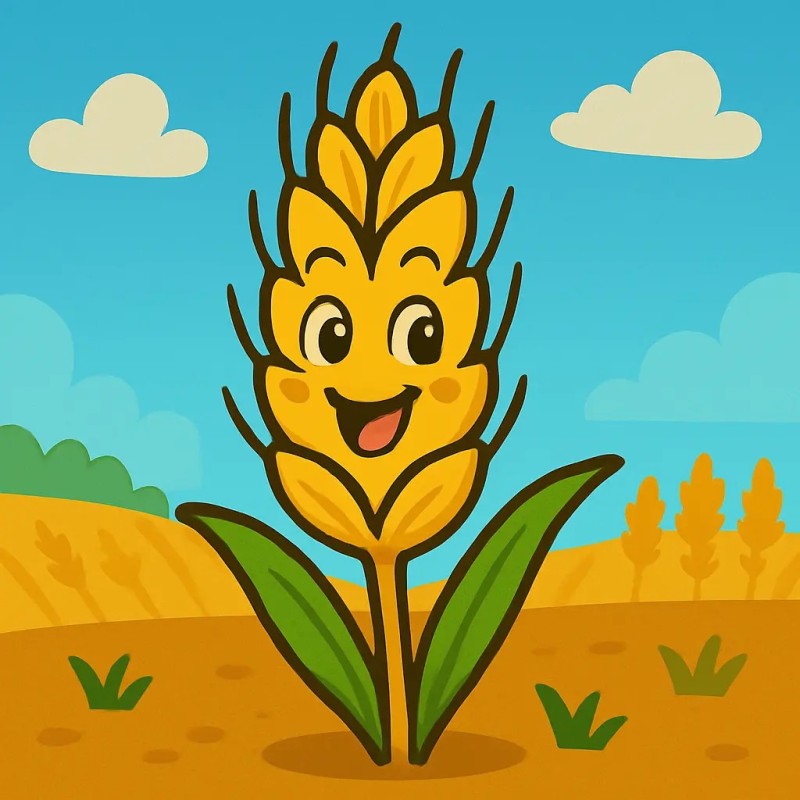 Fiaba Spigo la pianta di Grano