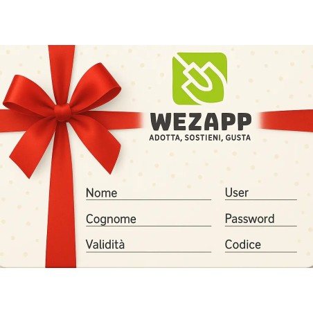 card regalo wezapp